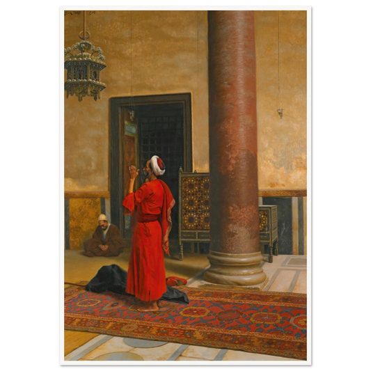 Morning Prayers (1902) Art Print | Ludwig Deutsch-Quipham Collections