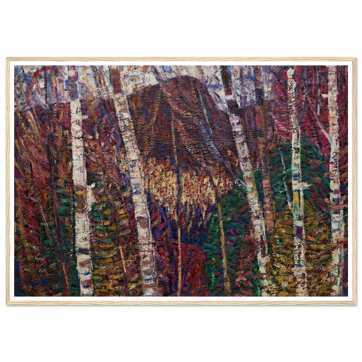 White Birches (c.1908) Art Print | Marsden Hartley-Quipham Collections
