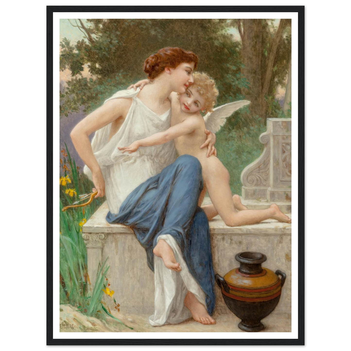 Disarming Cupid Art Print | Guillaume Seignac-Quipham Collections
