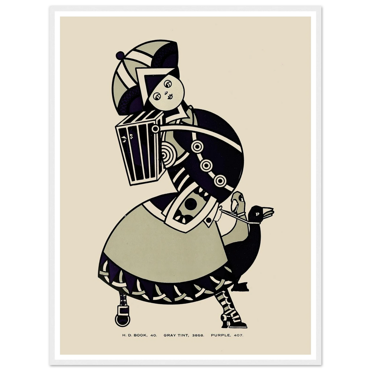 Queen City Ink, Ad. 15 (1890-1913) Art Print | Augustus Jansson-Quipham Collections
