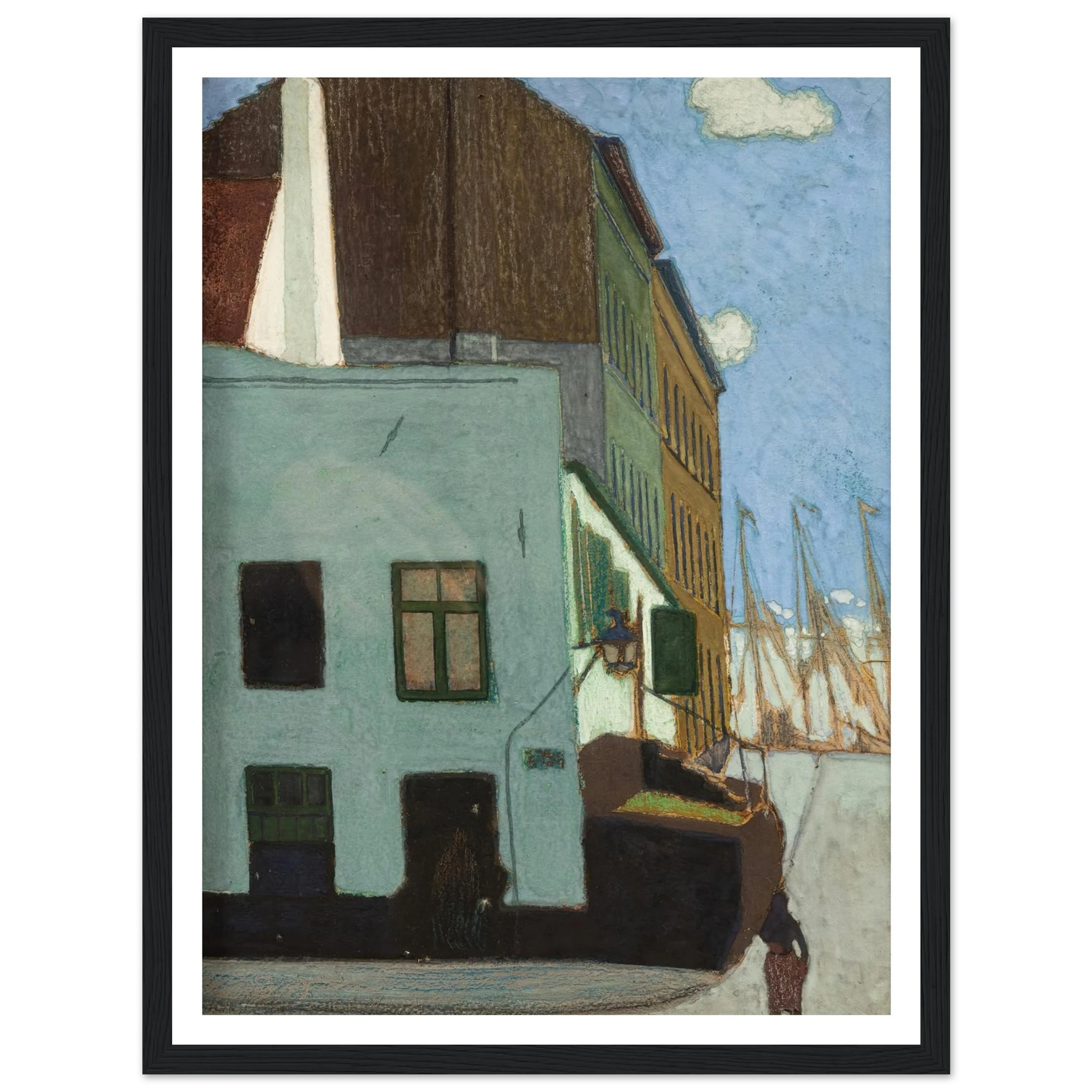 De Preekstoel, Ostende (circa 1911-1913) Art Print | Leon Spilliaert-Quipham Collections