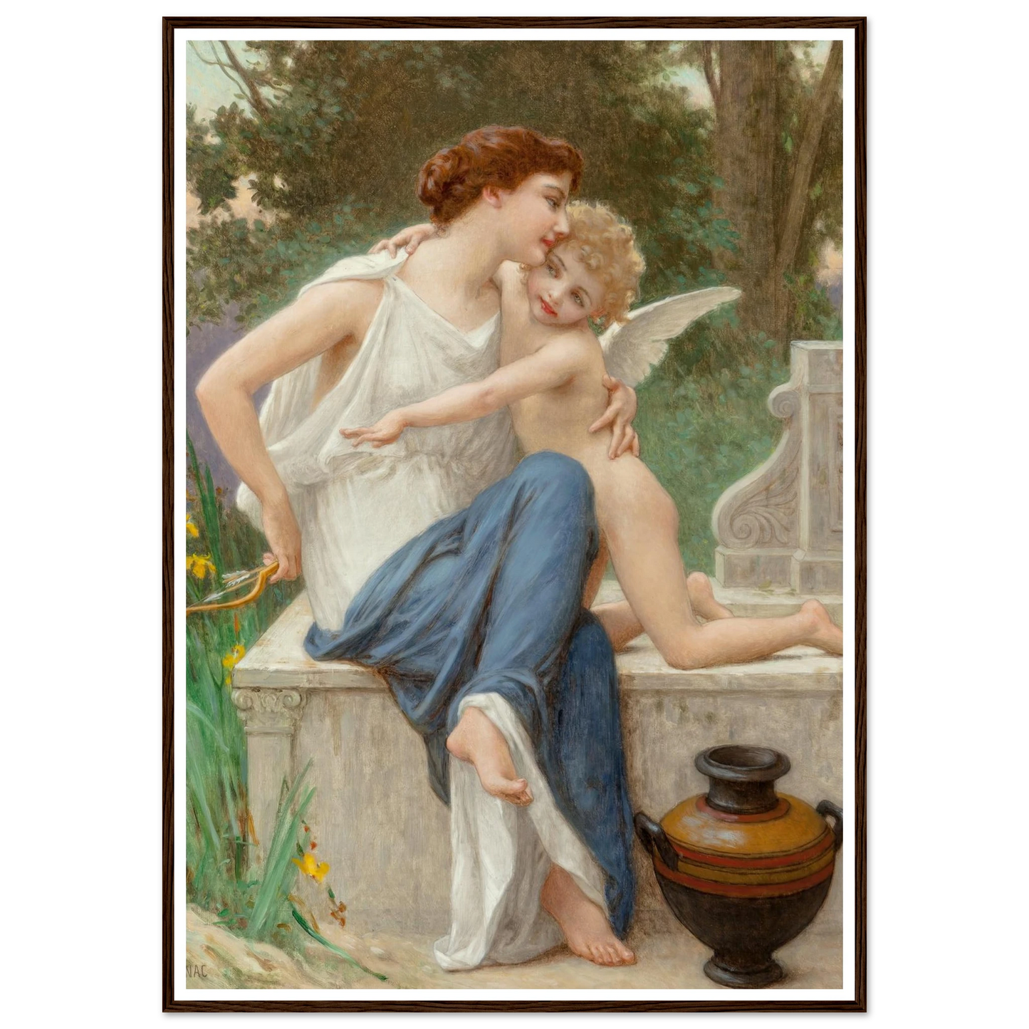 Disarming Cupid Art Print | Guillaume Seignac-Quipham Collections