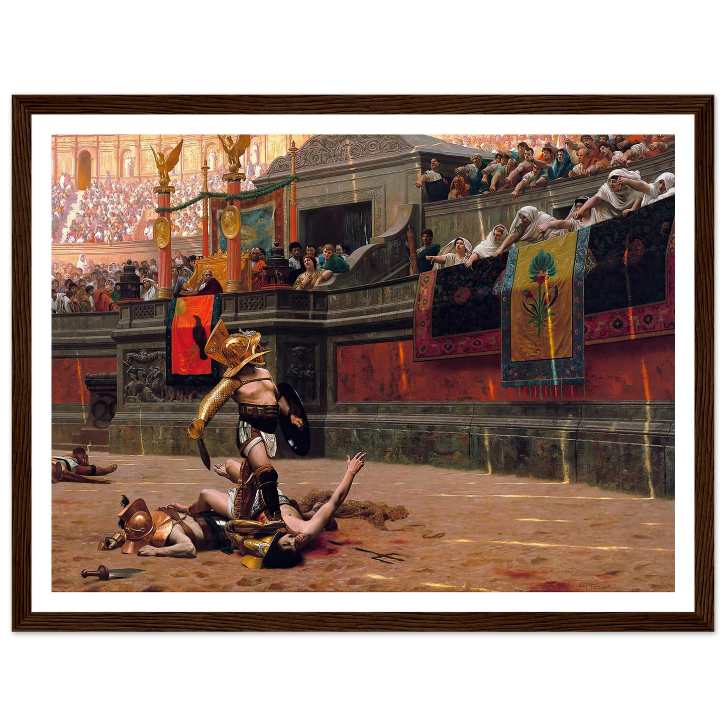 Pollice Verso (1872) Art Print | Jean Leon Gerome-Quipham Collections