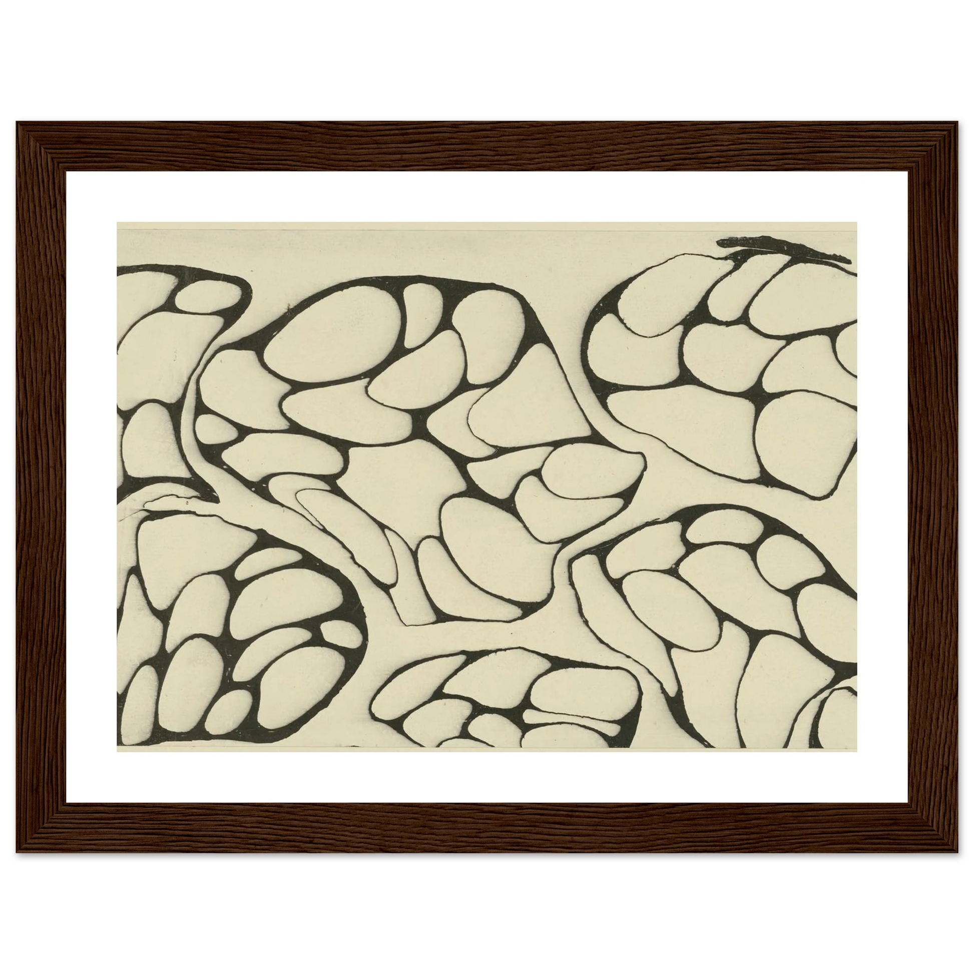 Adermarmorpapier (1903 - 1907) Art Print | Josef Hoffmann-Quipham Collections