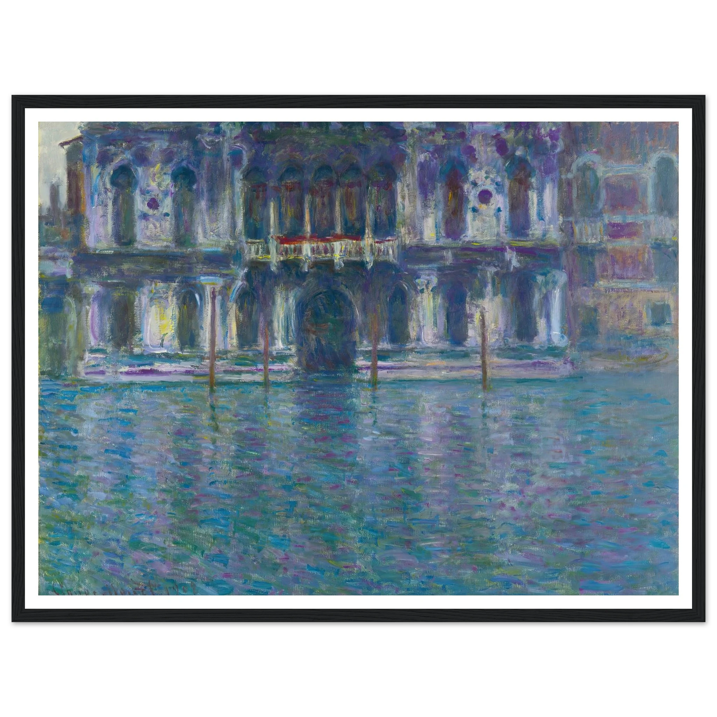 Le Palais Contarini (1908) Art Print | Claude Monet-Quipham Collections