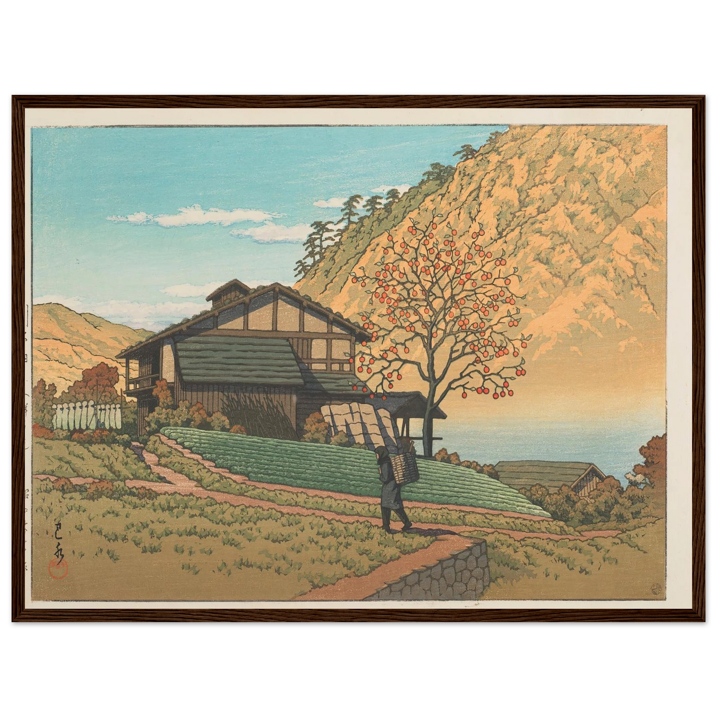Kawarahata (Gunma) (1955) Art Print | Kawase Hasui-Quipham Collections