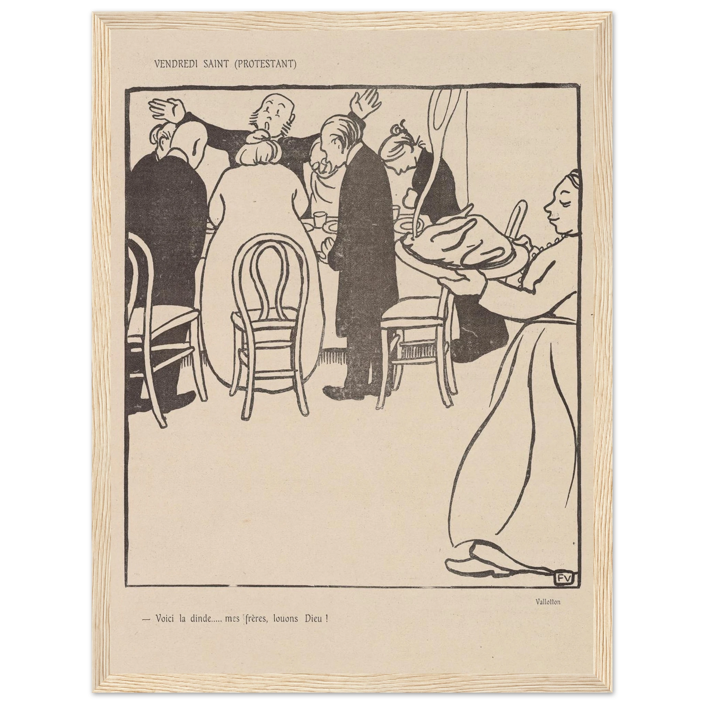17 avril 1903 Art Print | Felix Vallotton-Quipham Collections