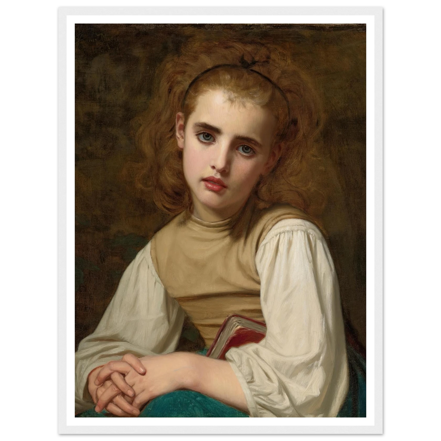 Young Beauty (1870) Art Print | Hugues Merle-Quipham Collections