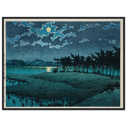 Mito, Hinuma, Hiroura (1946) Art Print | Kawase Hasui-Quipham Collections