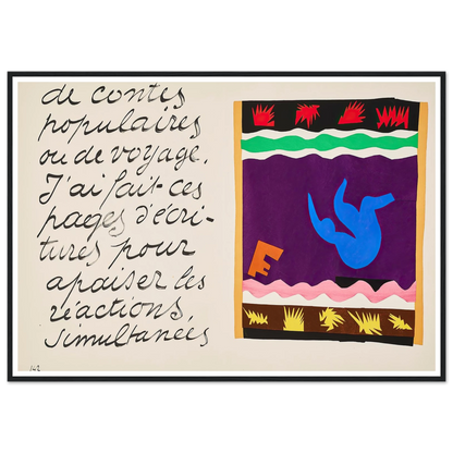 The toboggan (1947) Art Print | Henri Matisse-Quipham Collections