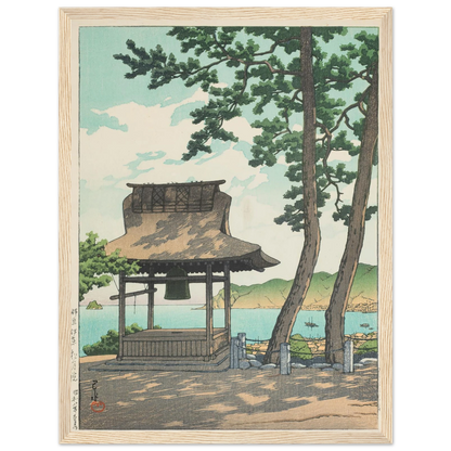 Izu Ito Shugetsuin (Shugetsu Temple in Ito, Izu) (1933) Art Print | Kawase Hasui-Quipham Collections