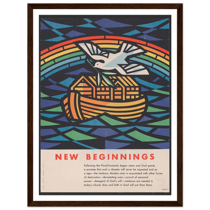 New beginnings (1955) Art Print | Joseph Binder-Quipham Collections
