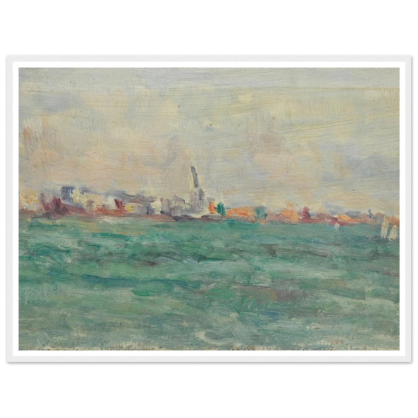 Vue de Paramé (1925) Art Print | Maximilien Luce-Quipham Collections