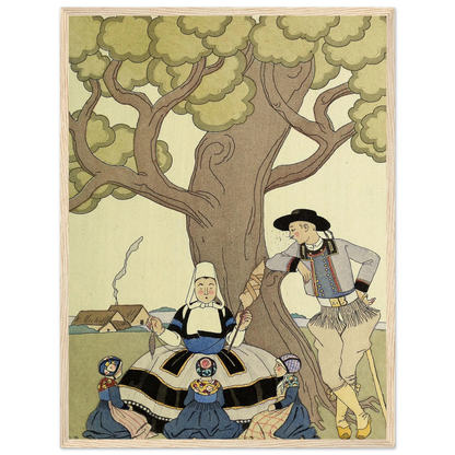 Falbalas et fanfreluches, Il était une fois (1925) Art Print | George Barbier-Quipham Collections
