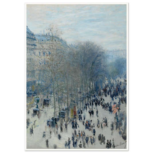 Boulevard des Capucines Art Print | Claude Monet-Quipham Collections
