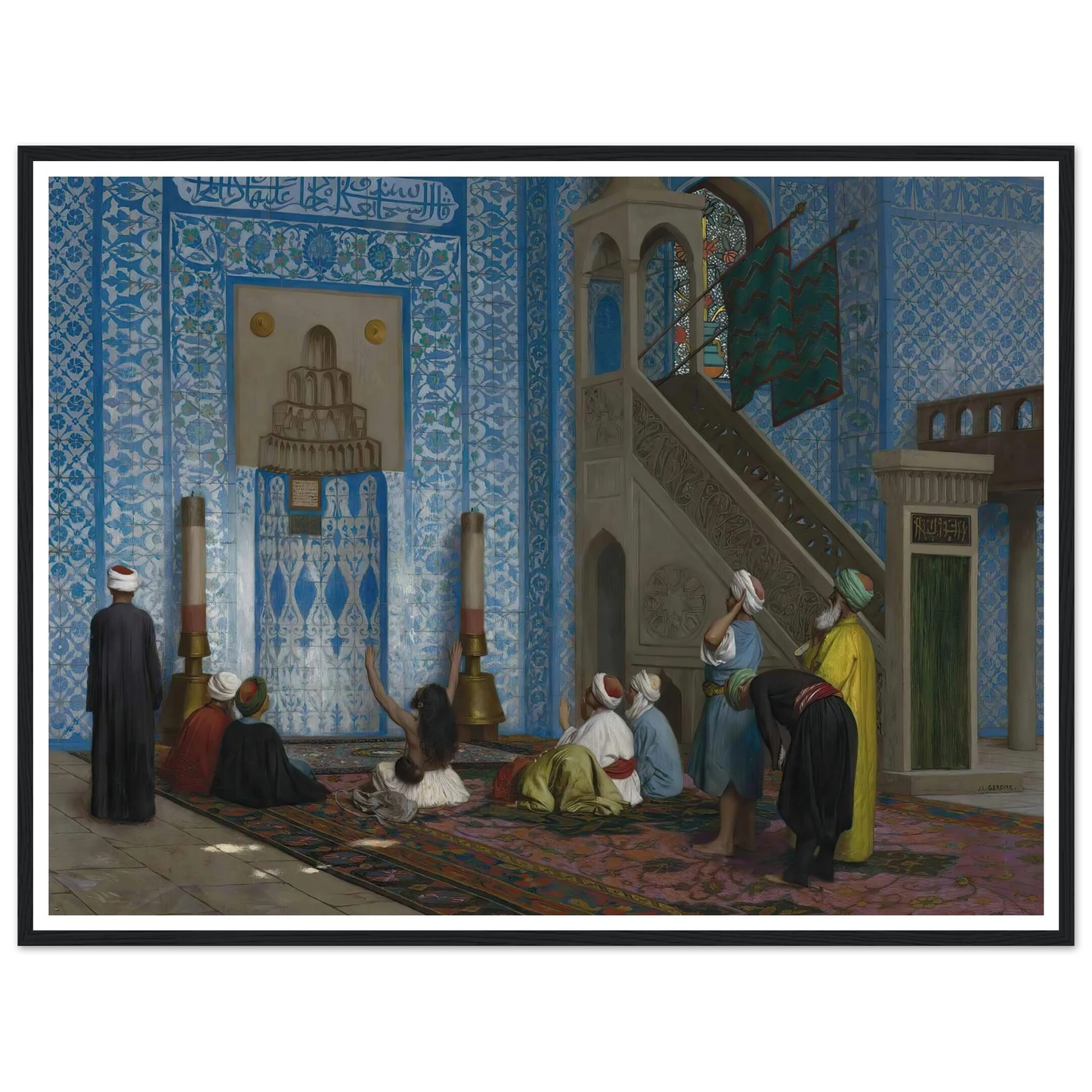 Rüstem Pasha Mosque, Istanbul Art Print | Jean Leon Gerome-Quipham Collections