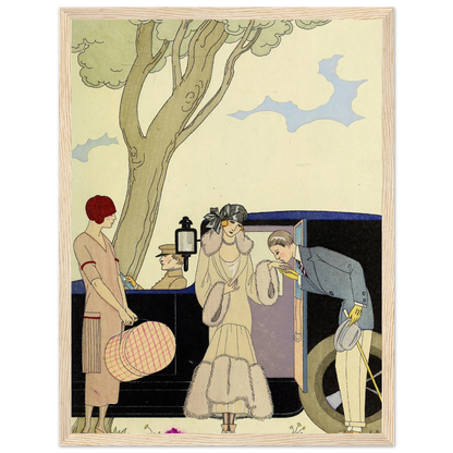 Falbalas et fanfreluches, L’Ensie (1925) Art Print | George Barbier-Quipham Collections