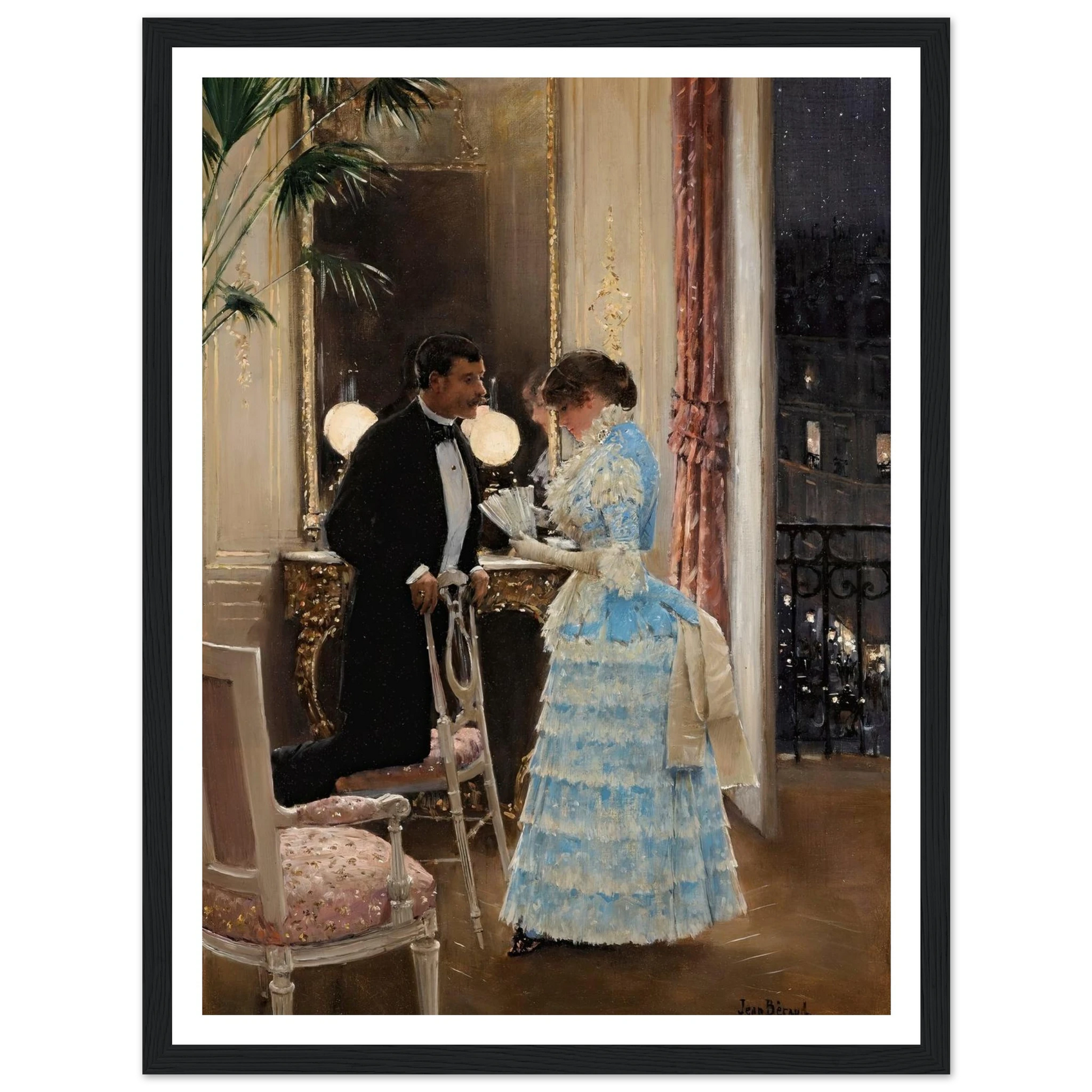 La Conversation Art Print | Jean Beraud-Quipham Collections