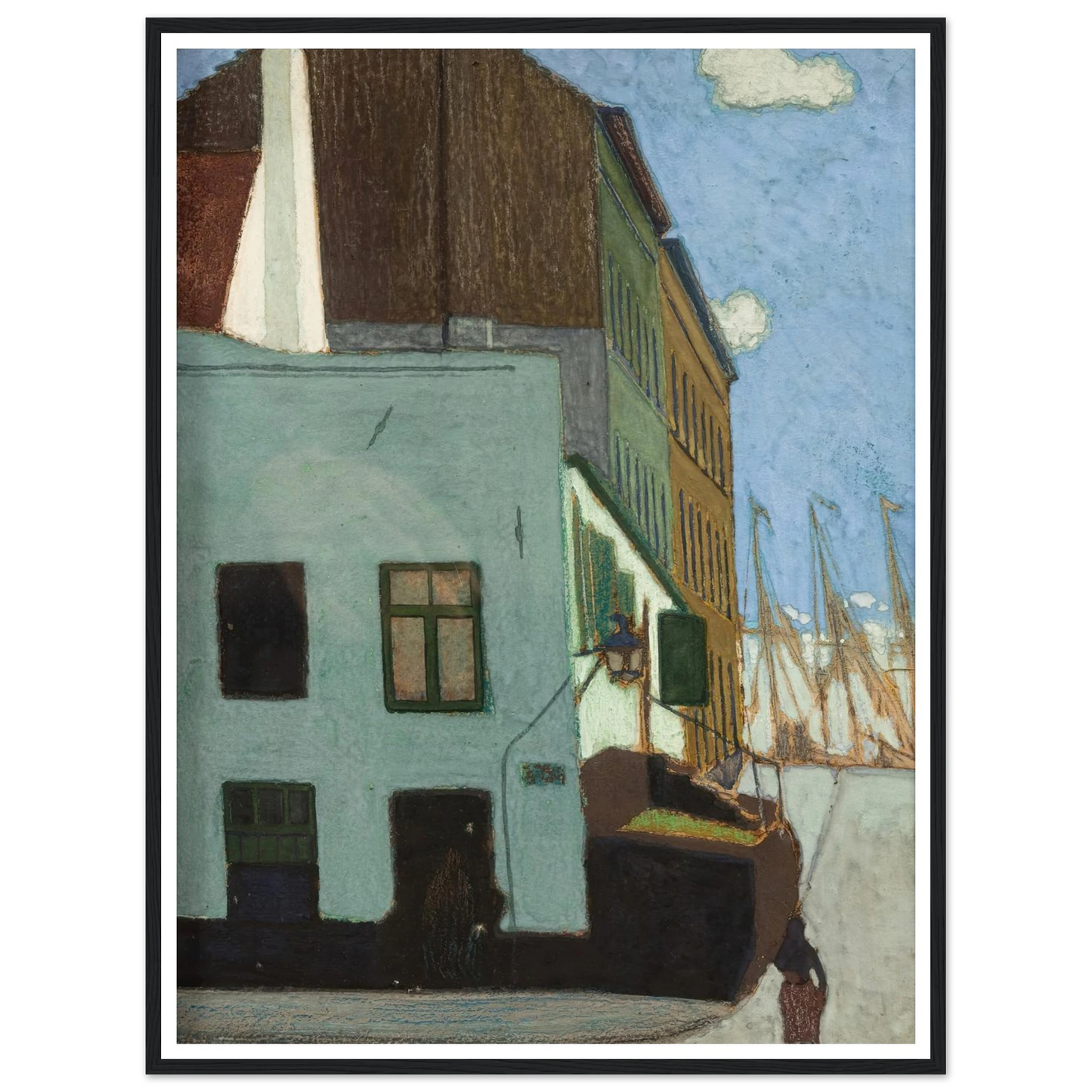De Preekstoel, Ostende (circa 1911-1913) Art Print | Leon Spilliaert-Quipham Collections