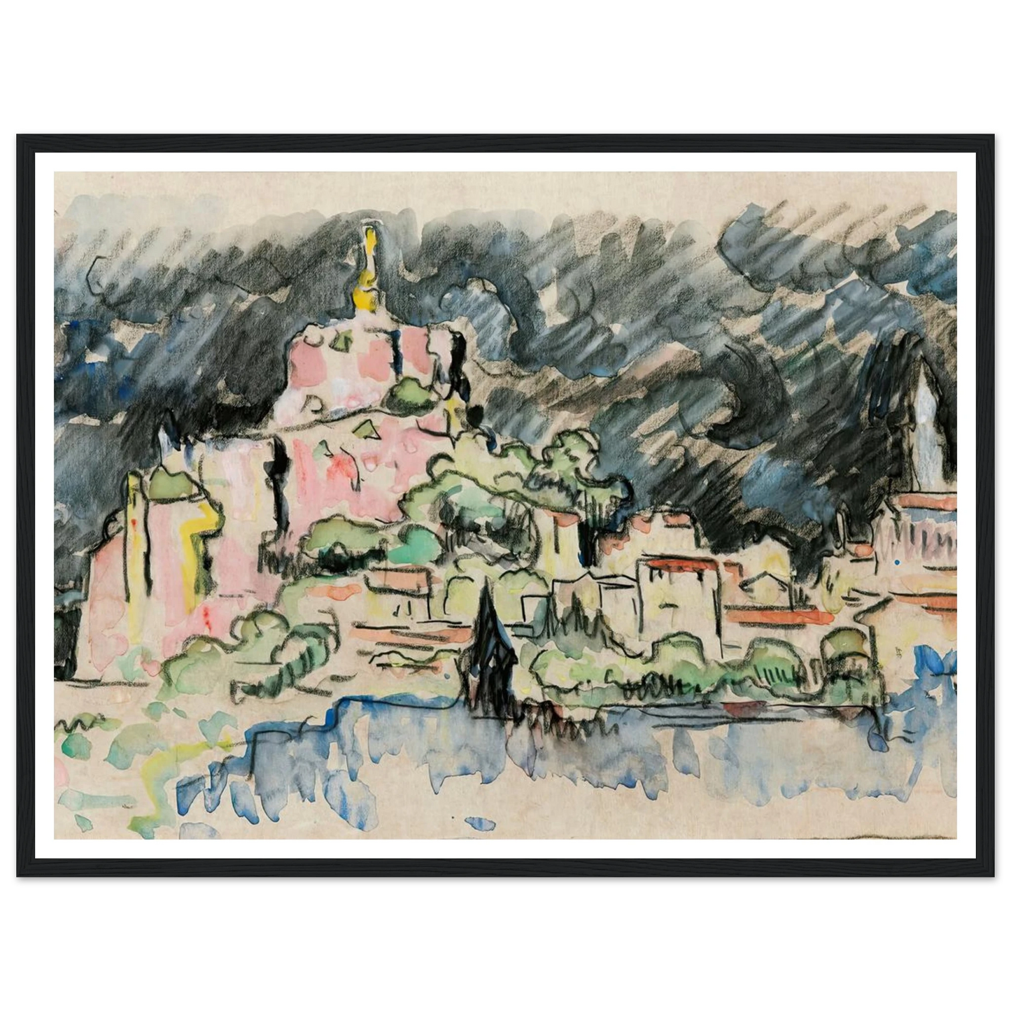 Le Puy-En-Velay, Ciel D’orage Art Print | Paul Signac-Quipham Collections