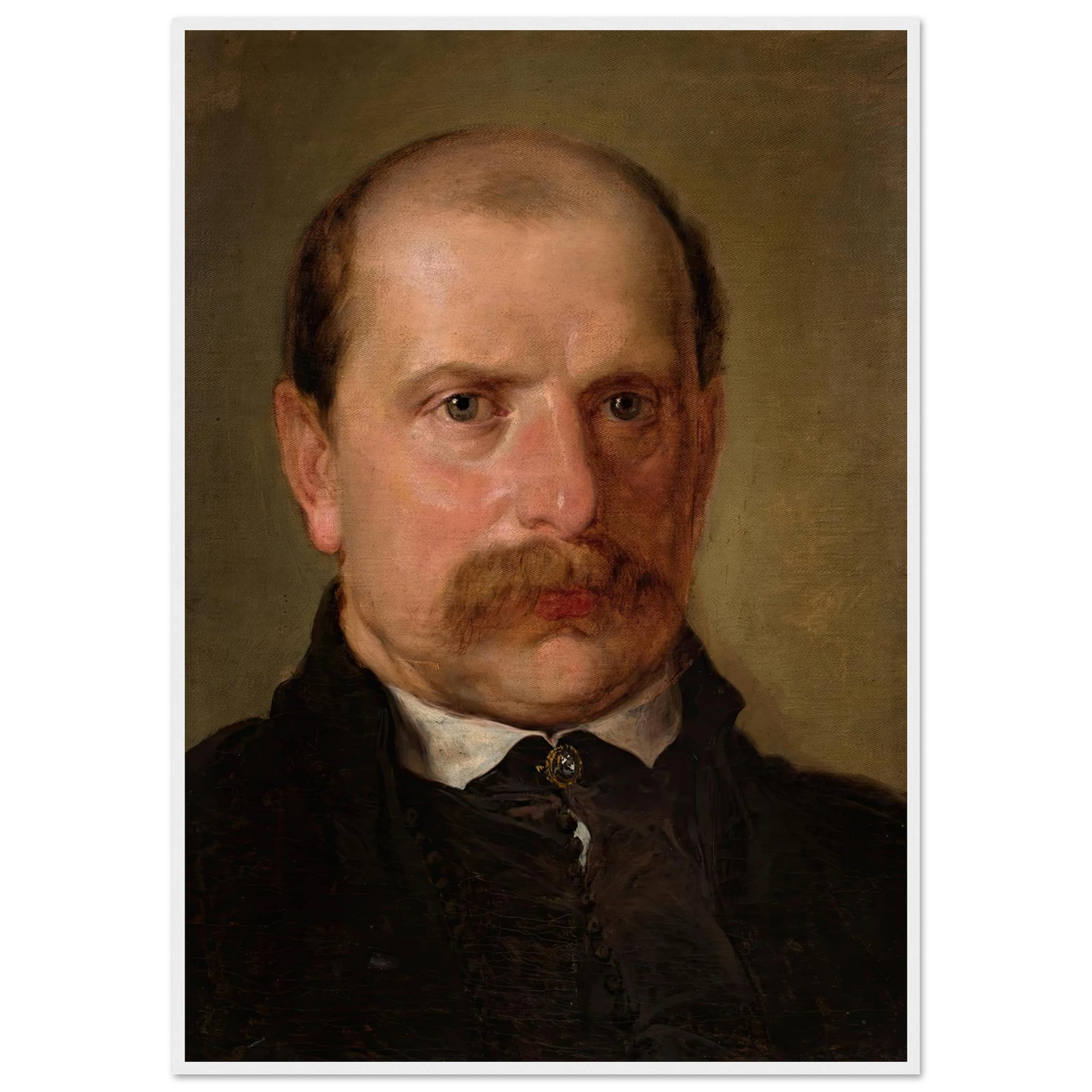 Portrait of Kazimierz Stankiewicz (1857) Art Print | Jan Matejko-Quipham Collections