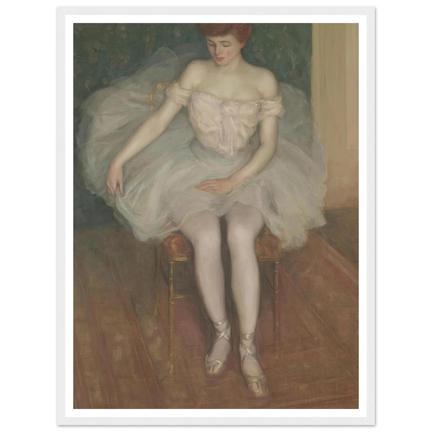 Ballerina (1904) Art Print | Frederick Carl Frieseke - Framed Poster - 30x40 cm / 12x16″ - Black frame