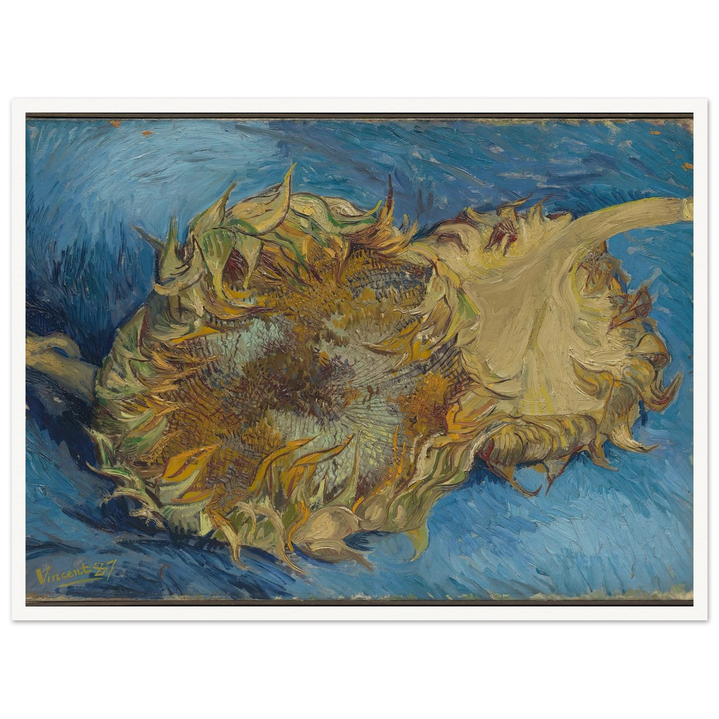 Sunflowers (1887) Art Print | Vincent van Gogh-Quipham Collections