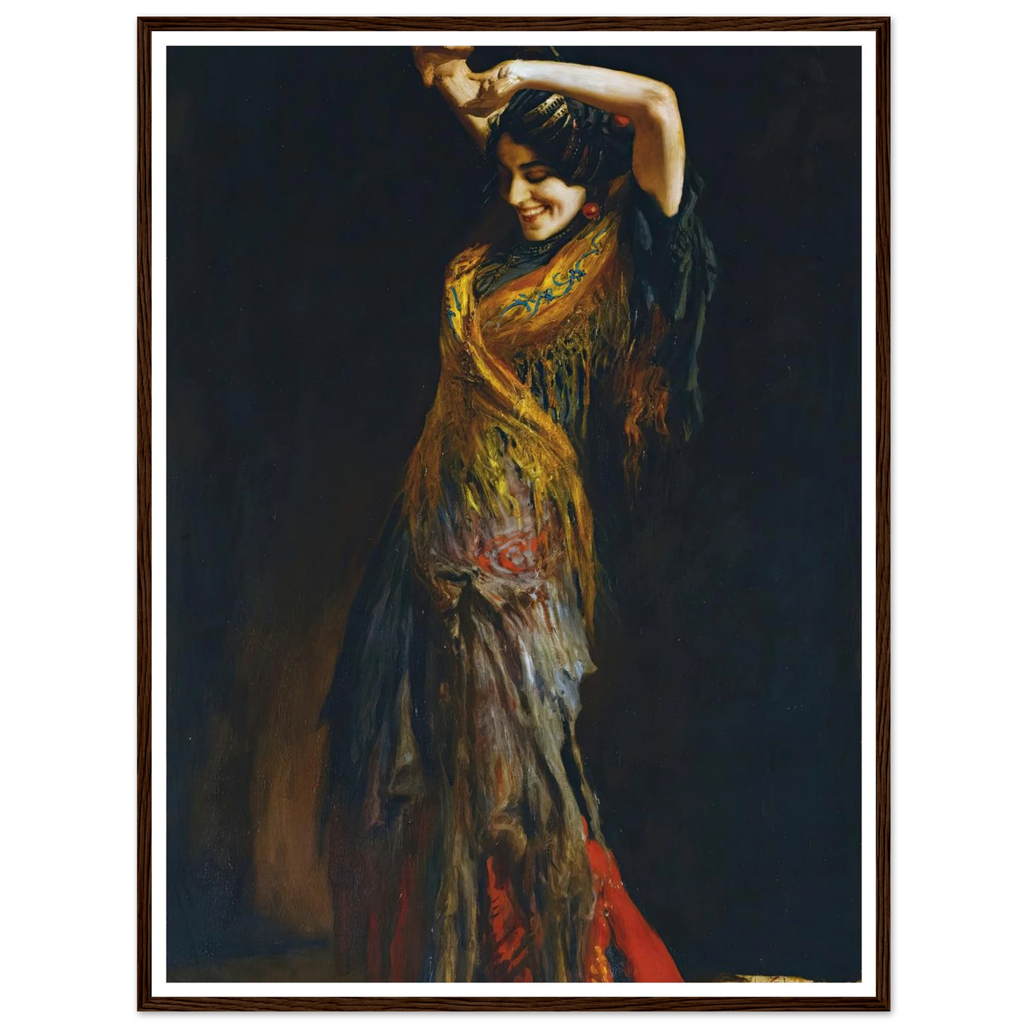 The Flamenco Dancer Art Print | Leopold Schmutzler-Quipham Collections