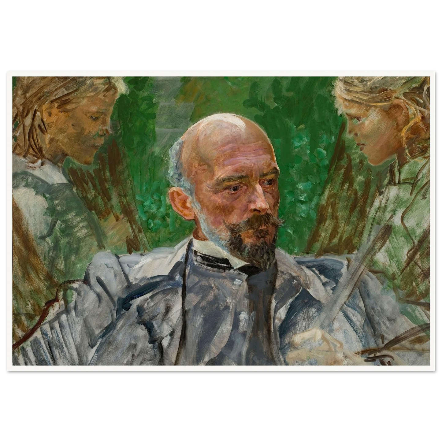 Artist and muses Art Print | Jacek Malczewski-Quipham Collections