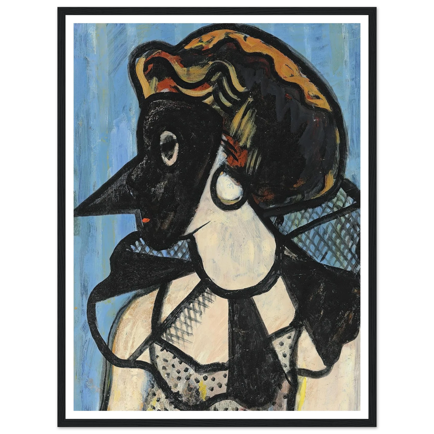 Femme au masque (circa 1938-1939) Art Print | Francis Picabia-Quipham Collections