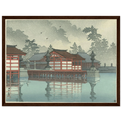 Kiri no Miyajima (Miyajima in mist) (1947) Art Print | Kawase Hasui-Quipham Collections