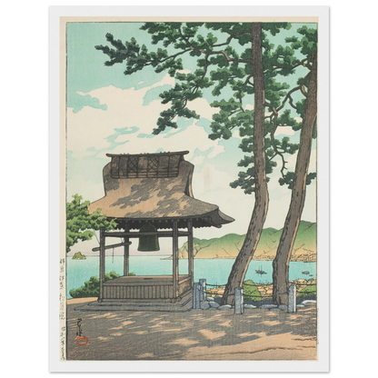 Izu Ito Shugetsuin (Shugetsu Temple in Ito, Izu) (1933) Art Print | Kawase Hasui-Quipham Collections