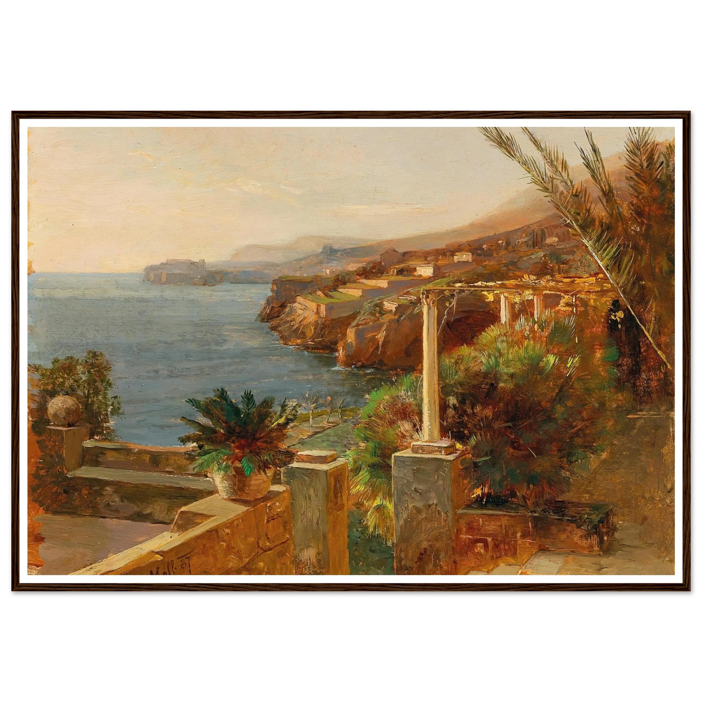 Ragusa (Dubrovnik) (1887) Art Print | Carl Moll-Quipham Collections