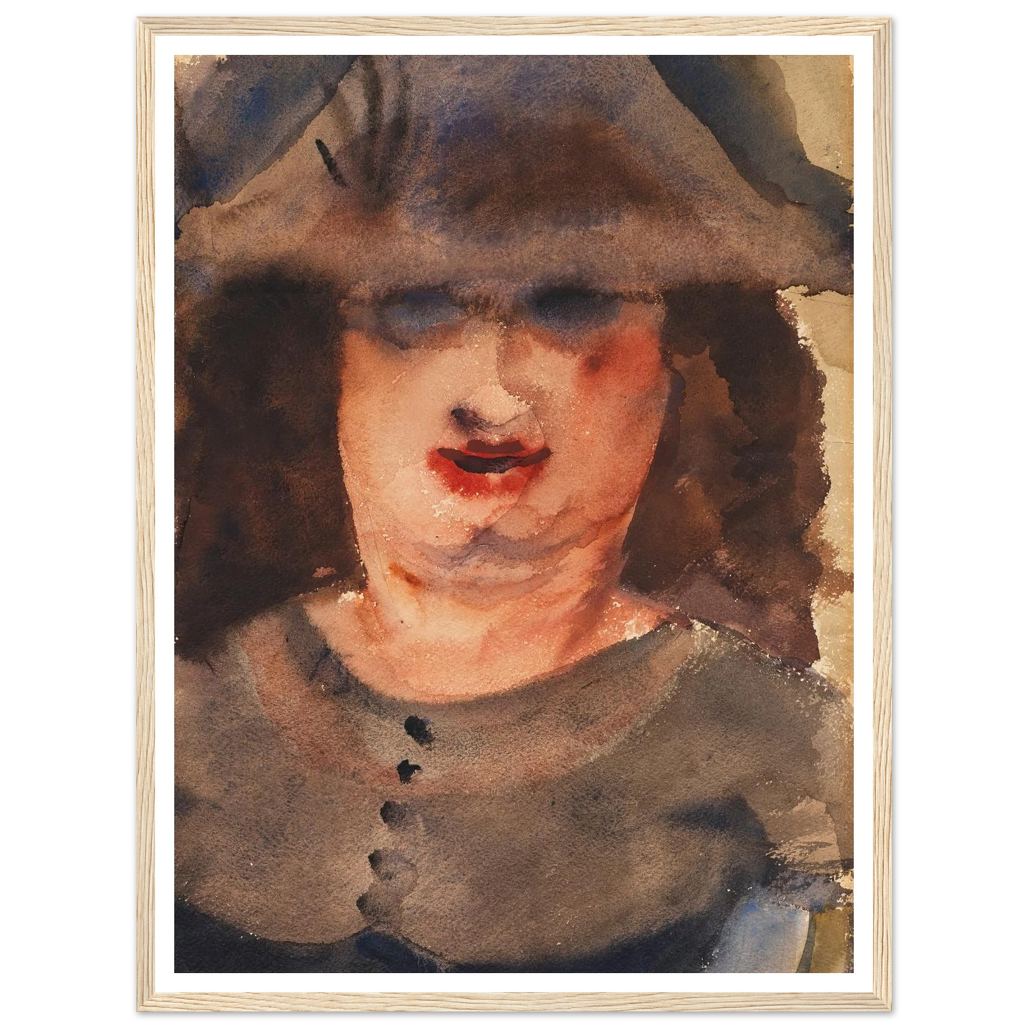 Frau (1925) Art Print | Paul Kleinschmidt-Quipham Collections