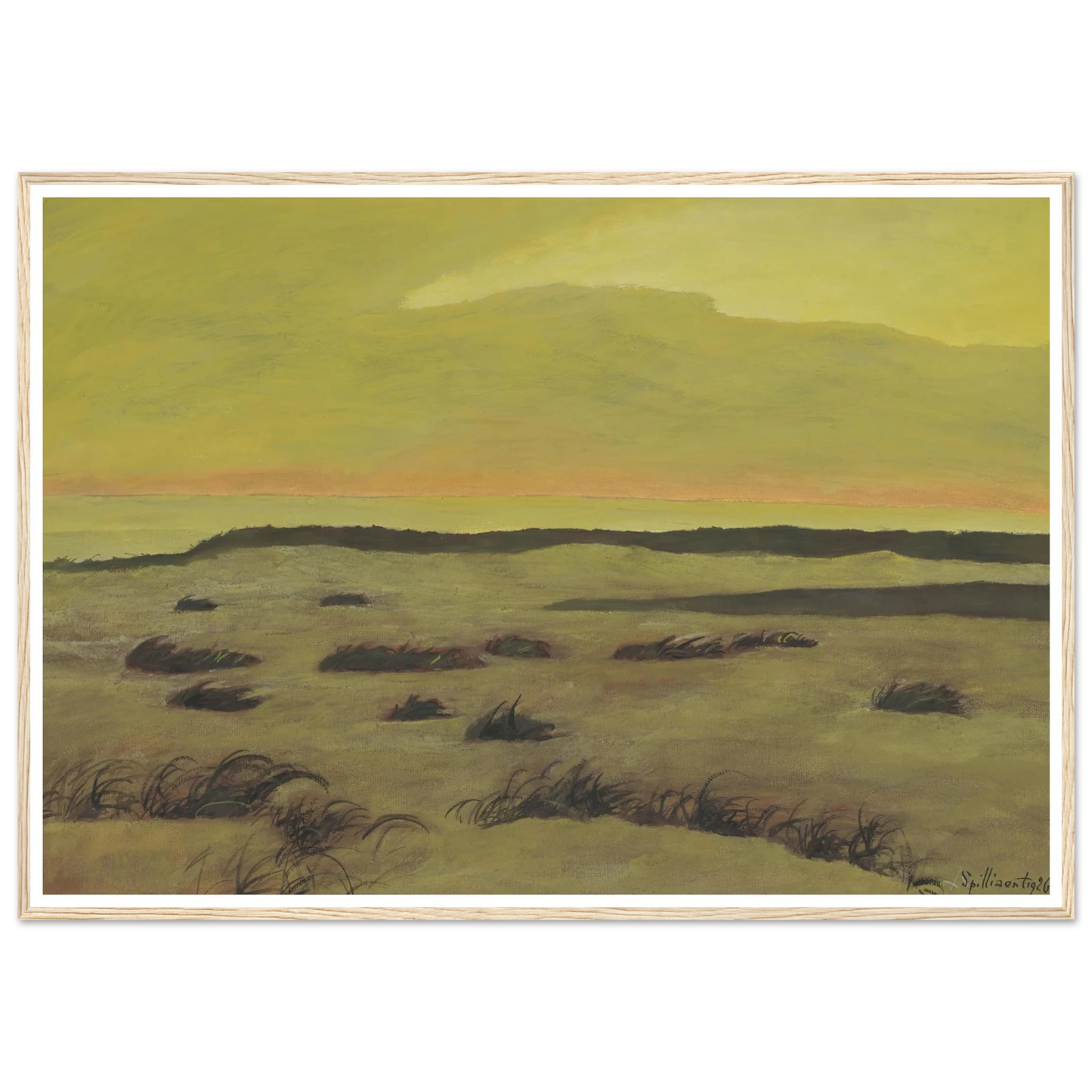 Duinen (1928) Art Print | Leon Spilliaert-Quipham Collections