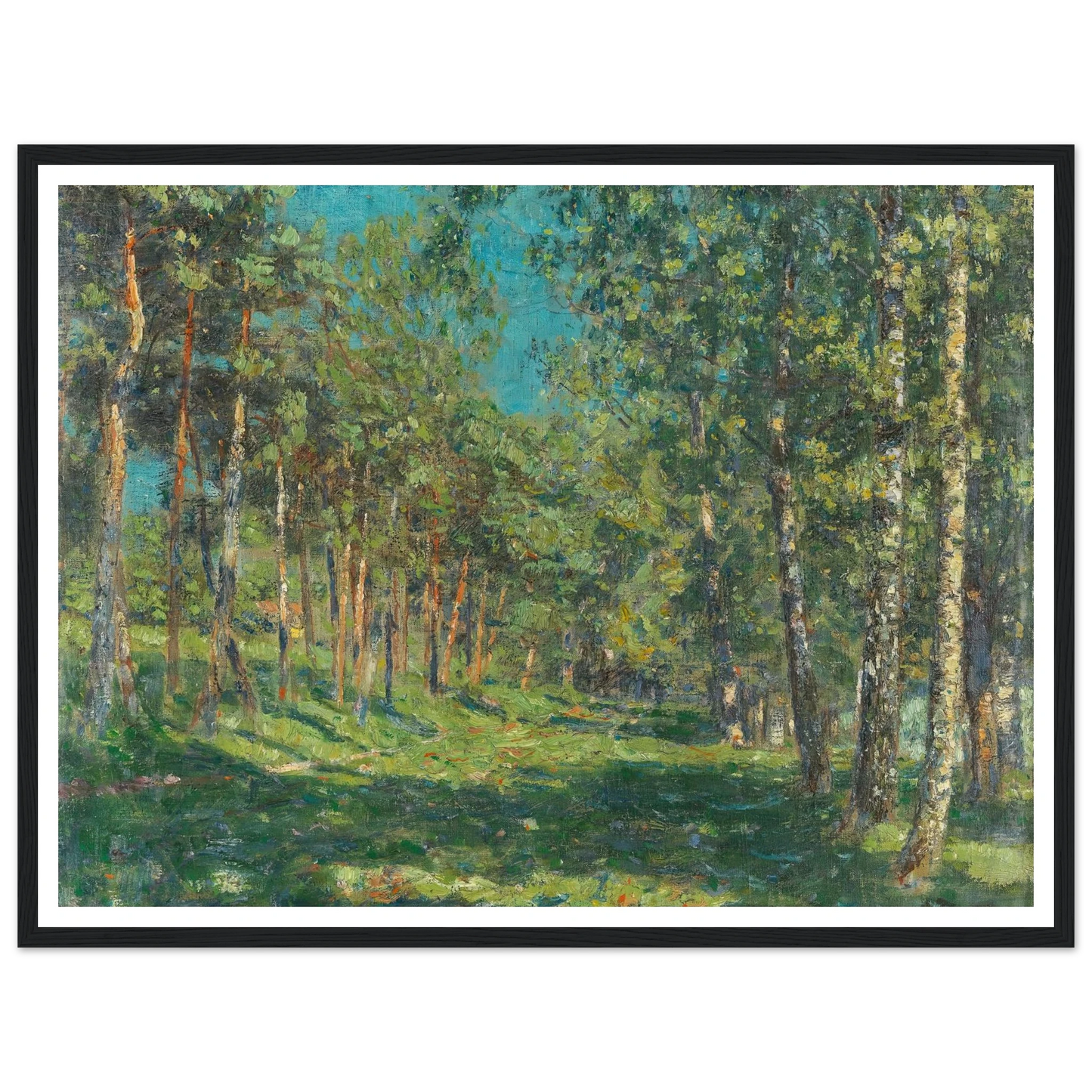 Forest (1900) Art Print | Christian Rohlfs-Quipham Collections