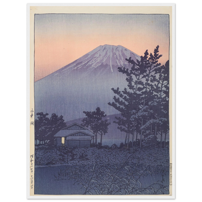 Yamanakako (Lake Yamanaka) (1936) Art Print | Kawase Hasui-Quipham Collections