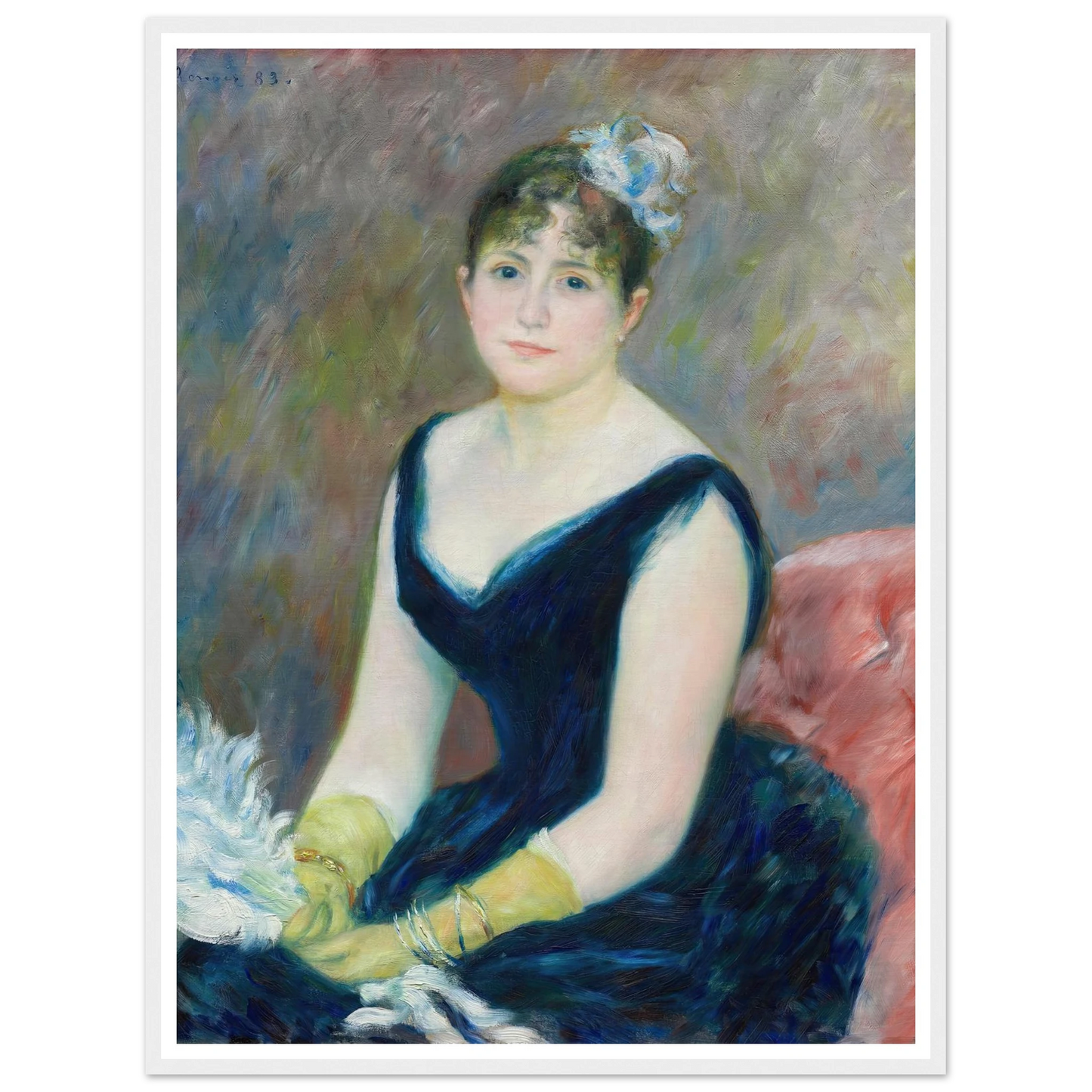 Madame Léon Clapisson (1883) Art Print | Pierre Auguste Renoir-Quipham Collections