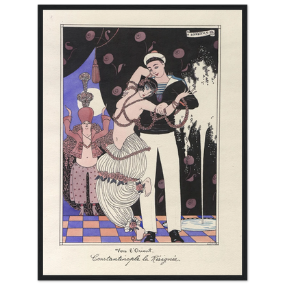 Vers l’Orient. Constantinople la Résignée (1915) Art Print | George Barbier-Quipham Collections