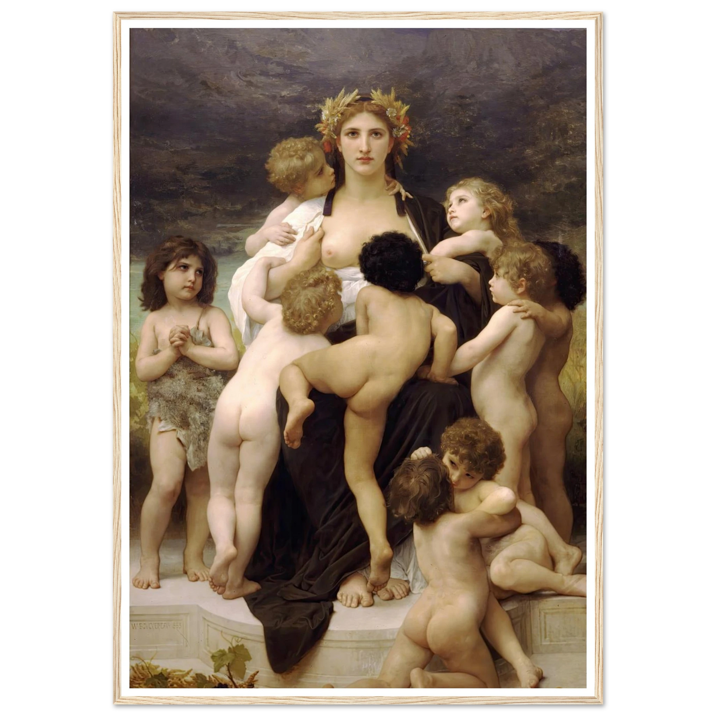 Alma Parens (1883) Art Print | William Bouguereau-Quipham Collections