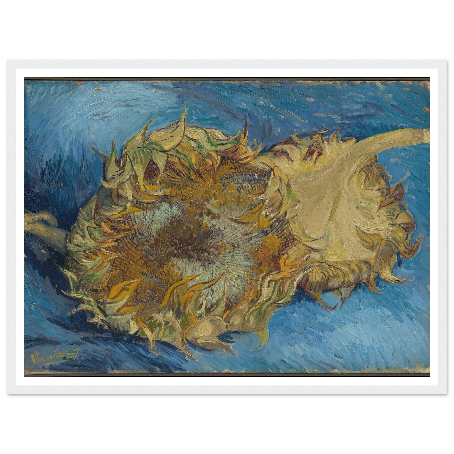 Sunflowers (1887) Art Print | Vincent van Gogh-Quipham Collections