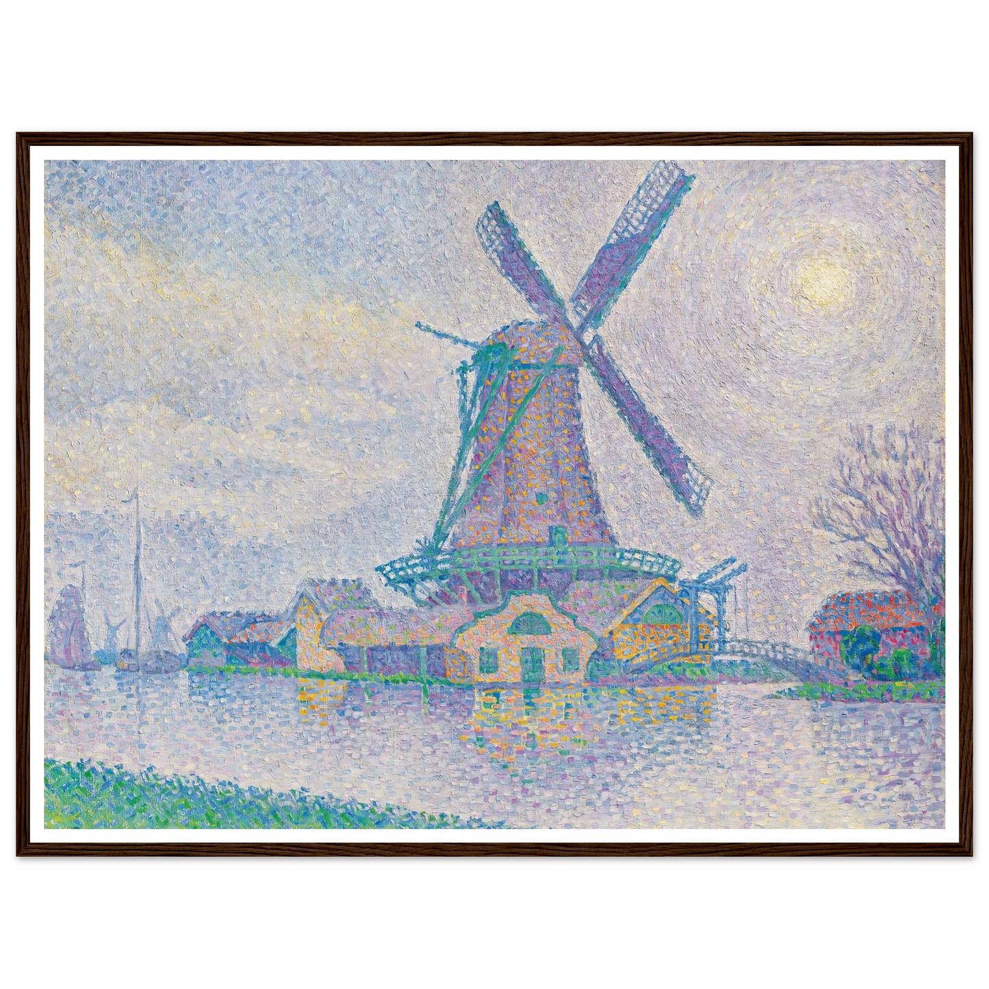Moulin d’Edam (1896) Art Print | Paul Signac-Quipham Collections