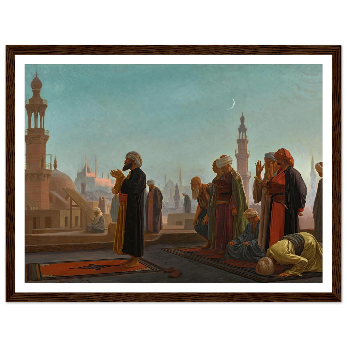 Evening Prayer, Cairo Art Print | Jean Leon Gerome-Quipham Collections