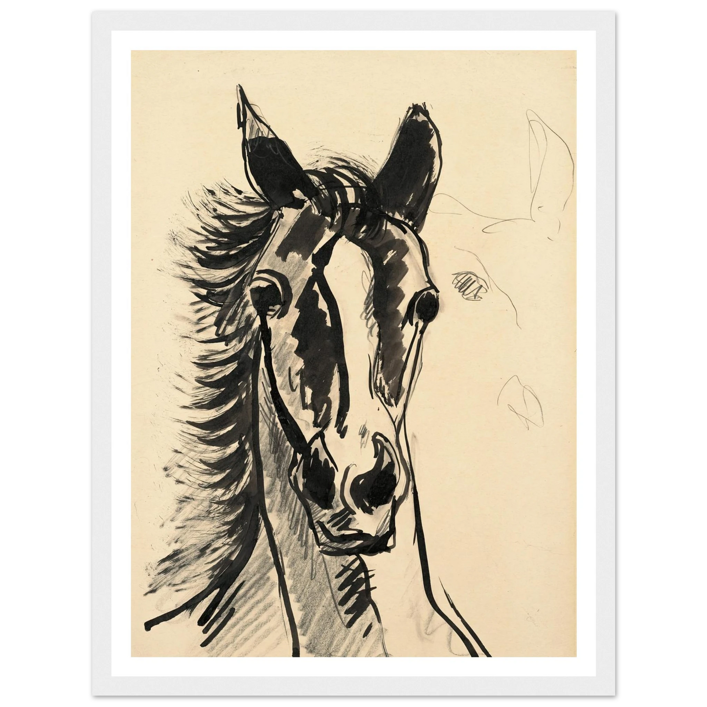 Tête de cheval (1930-35) Art Print | Francis Picabia-Quipham Collections