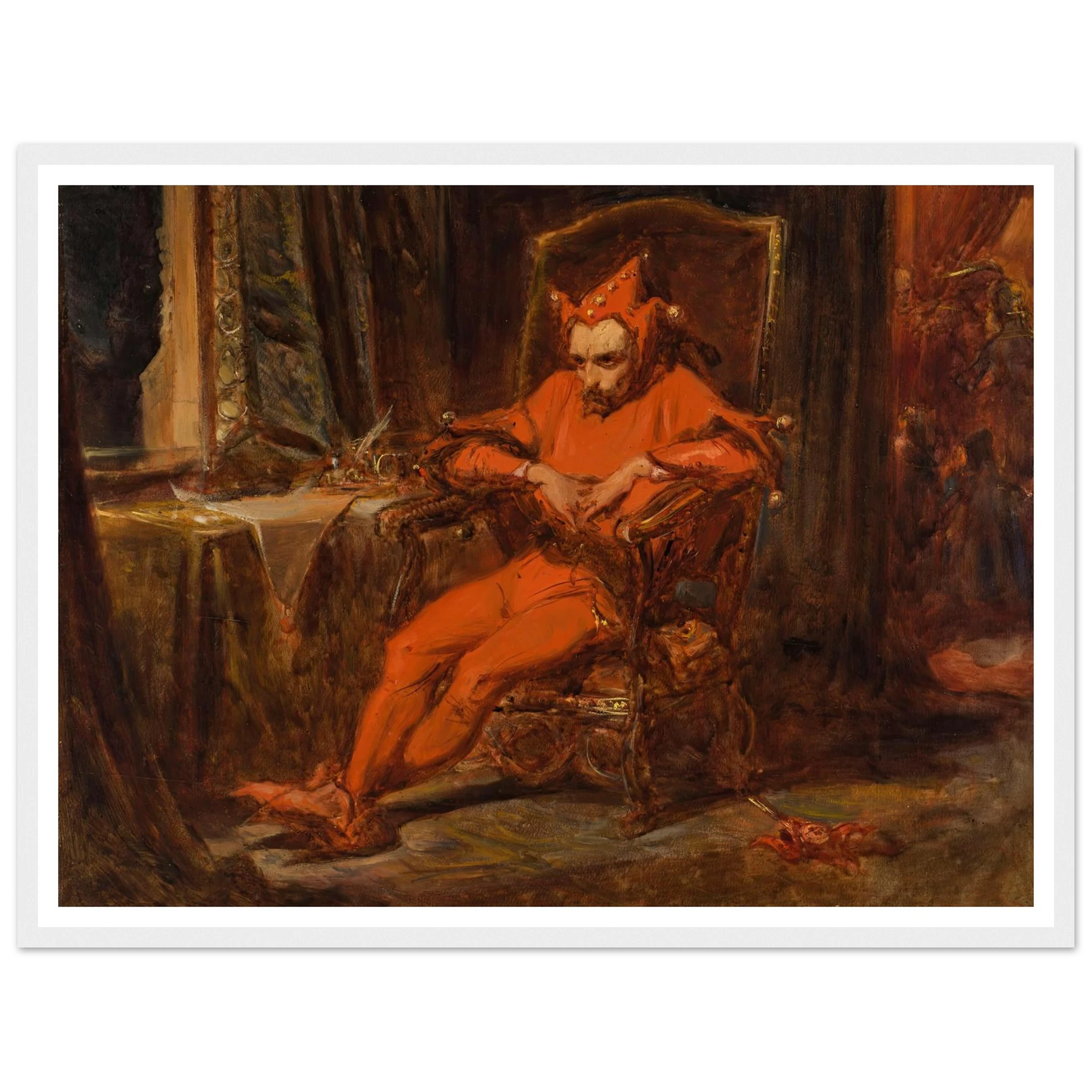 Sketch for “Stańczyk” (1861) Art Print | Jan Matejko-Quipham Collections