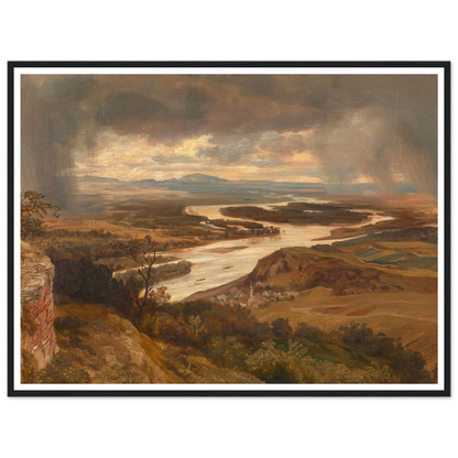 Die Donauauen bei Wien (ca. 1870) Art Print | Josef Hoffmann-Quipham Collections