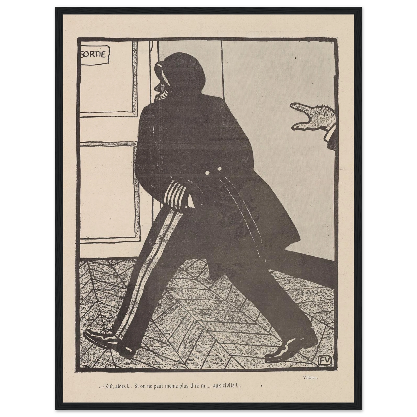 10 octobre 1903 Art Print | Felix Vallotton-Quipham Collections