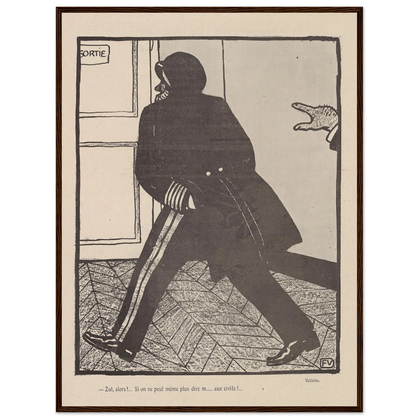 10 octobre 1903 Art Print | Felix Vallotton-Quipham Collections