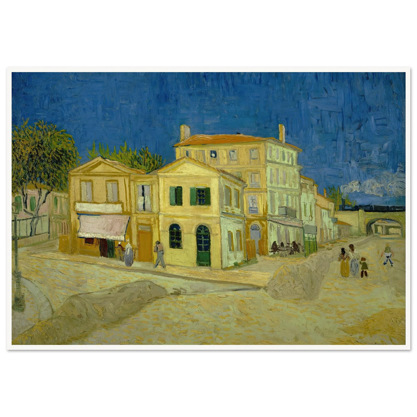 The yellow house (`The street’) Art Print | Vincent van Gogh-Quipham Collections