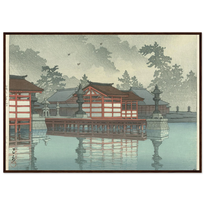 Kiri no Miyajima (Miyajima in mist) (1947) Art Print | Kawase Hasui-Quipham Collections